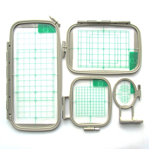 Bastidor de bordado CKPSMS compatible con Brother F440E y PE800 4