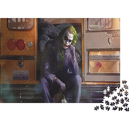 Joker Puzzle 300 Piezas, Villanos DC Rompecabezas De 300 Puzzles para Adultos Y Niños, Rompecabezas...