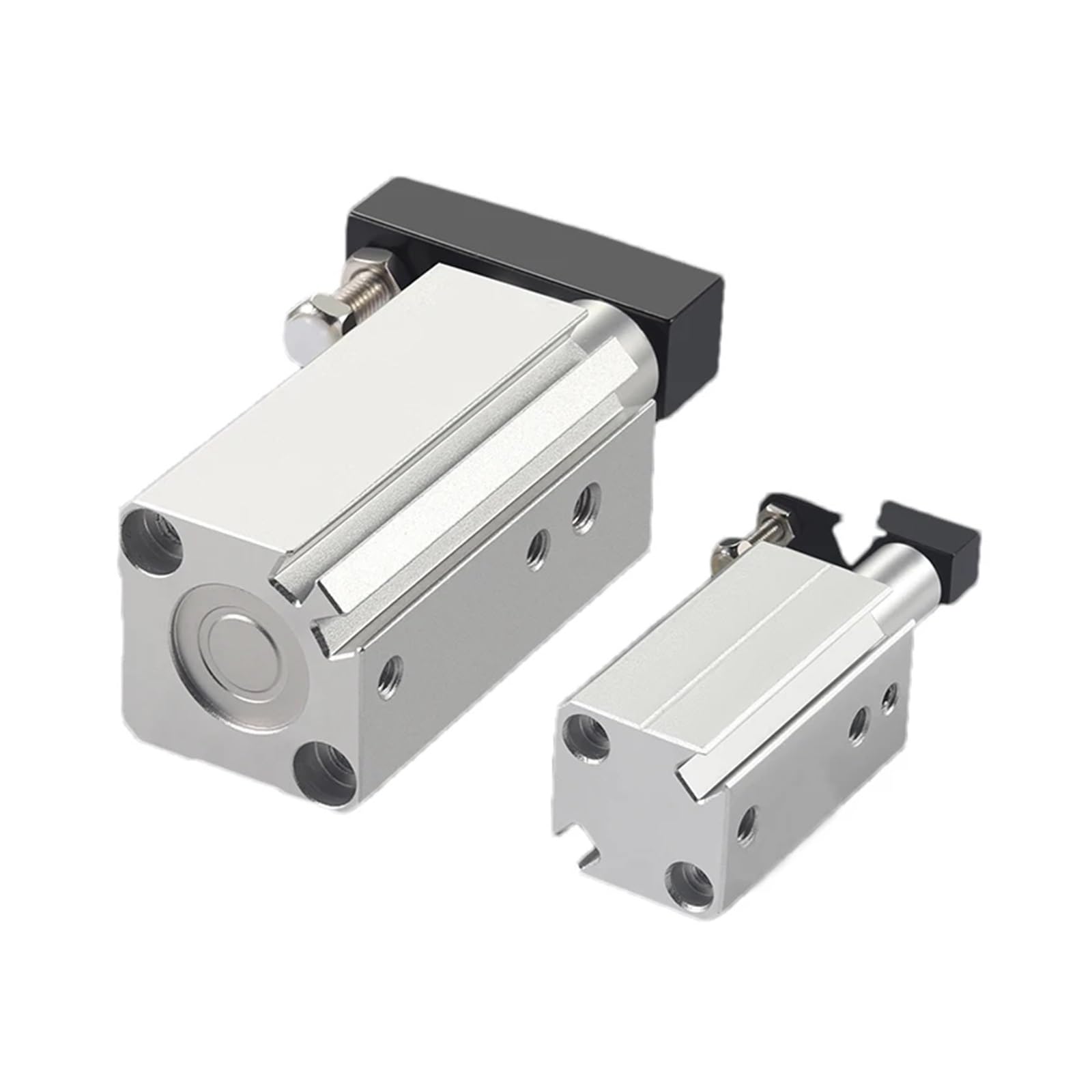 Pneumatikzylinder, 1 Stück QCKL50 QCKR50 Drehklemmzylinder mit Magnet-Luft-Pneumatikzylinder(QCKR50x30-S)