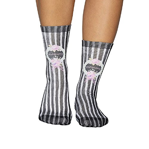 Wigglesteps Premium Calf-Length Women's Socks - Uniquely Patterned, Colorful, and Stylishly Fun