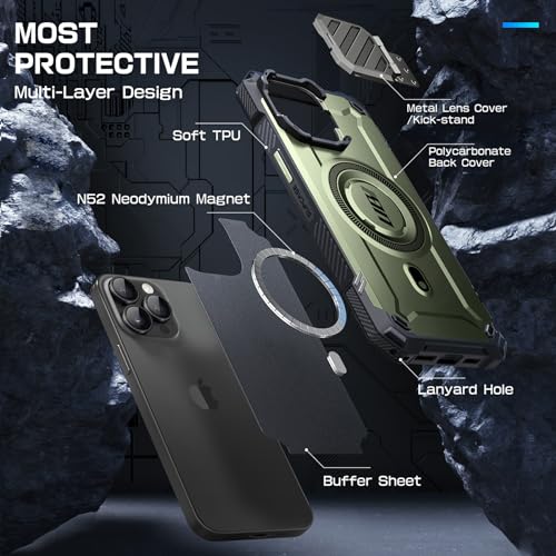 Image of SUPCASE iPhone2023Max 6.7 MagXT (Guldan)