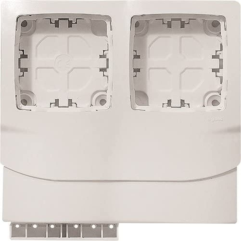 Adaptateur moulure TEHALIT H. 9.4 x P. 3.8 cm accessoire de goulotte blanc