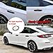 JXGZYD Car Exterior Door Handle Cover Trim for 11th Honda Civic 2022 2023 2024 2025 for Accord CR-V HR-V 2023 2024 2025 (Glossy Black)