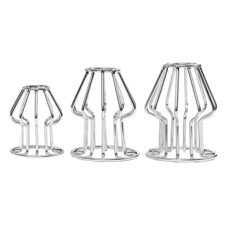 Cupeniss Hollow Anal Plug Set, 3 Pack of Stainless Steel Hollow Tunnel Butt Plug Speculum Spreader Metal Fetish Plug Adult Sex Toy for Men, Women, Couple Lovers