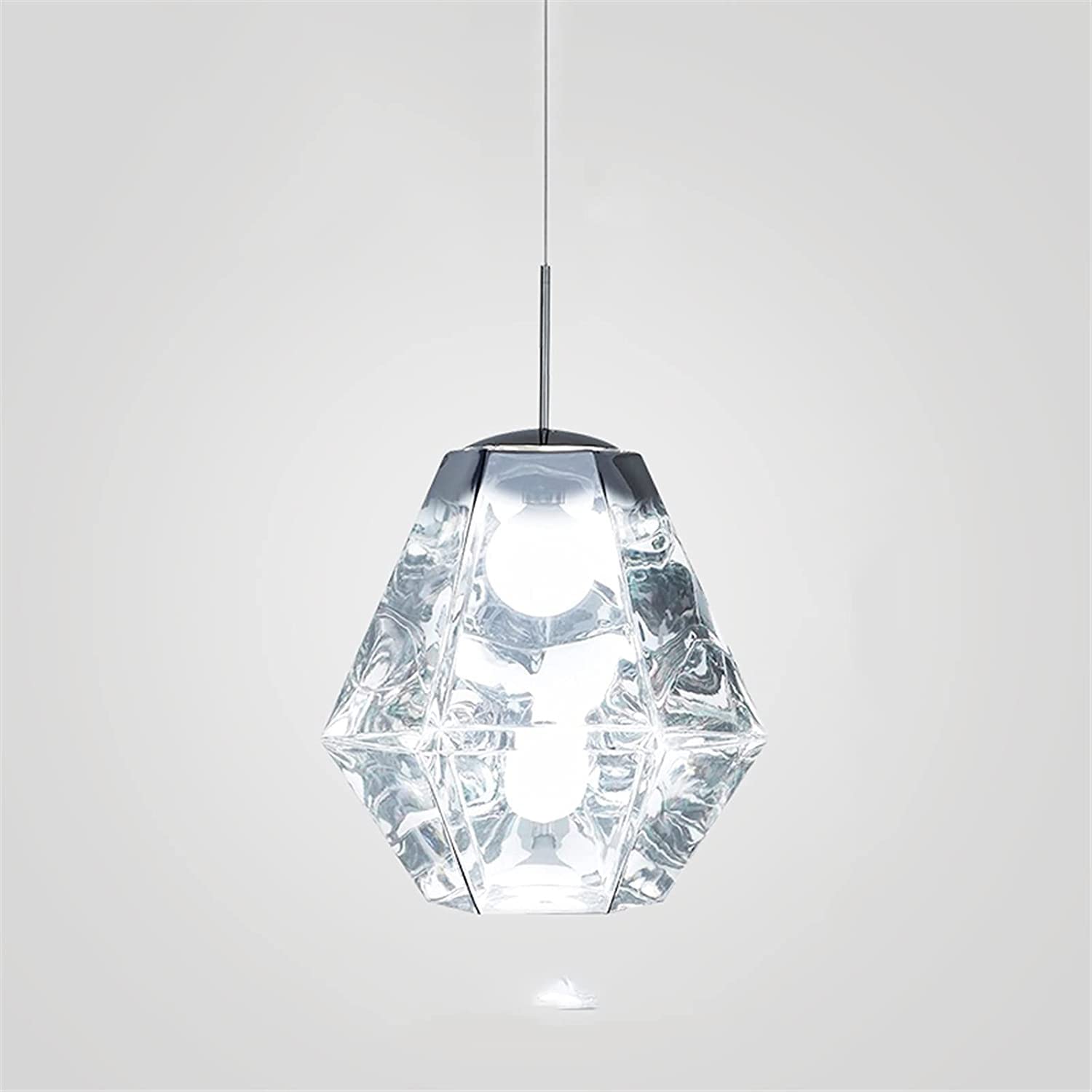 KXEcoLife Ceiling Chandelier Lamp, Pendant Lights Postmodern Fashion Acrylic Light Indoor E26 E27 LED Lamp The Restaurant Fixtures Fitting Lighting Edison Modern