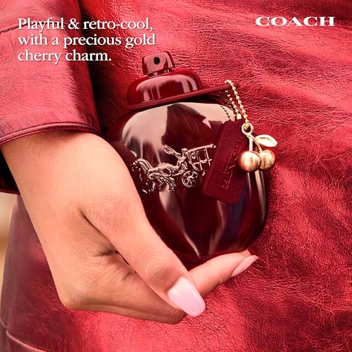 Image of COACH - Cherry Parfum - Women's Fragrance - Floral Chypre Fruity - With notes of Cherry, Jasmine Sambac & Ambrofix