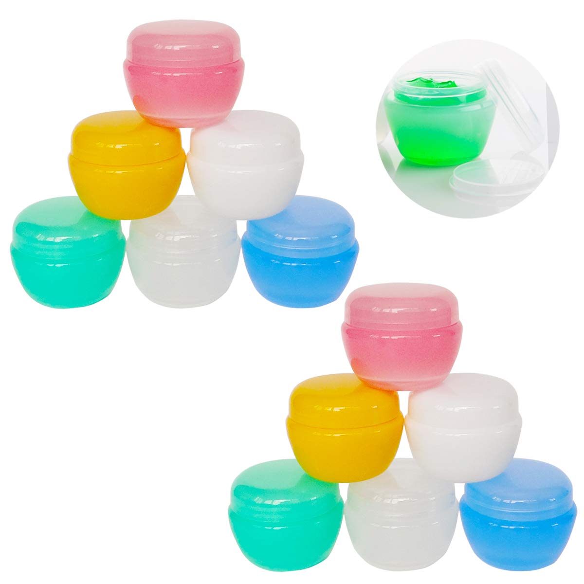 Wopanxye 12pack 30ml Refillable Cosmetic Container