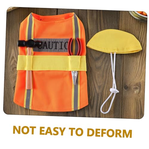 Disfraz para perro resistente Toddmomy talla M naranja miniatura 4