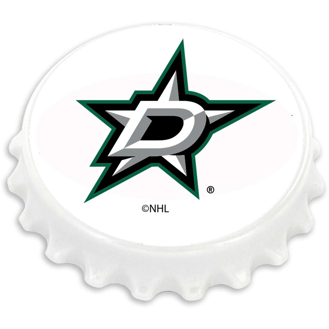 Décapsuleur NHL Dallas Stars géant 7,6 cm pour vos soirées match entre amis