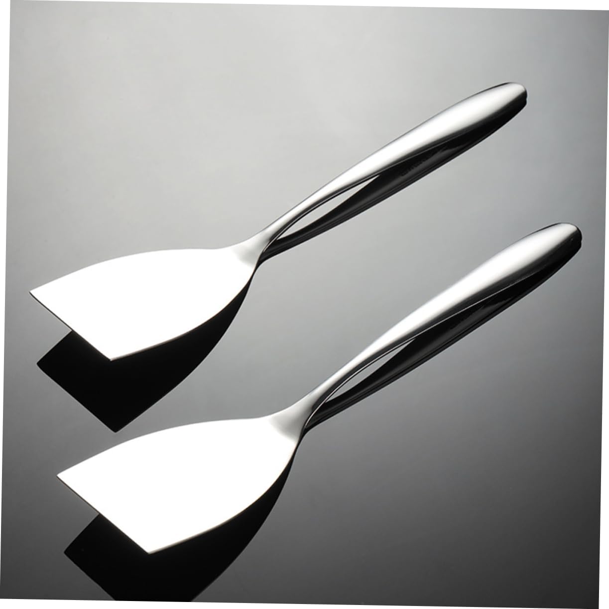 YARNOW 5 Ensembles Spatule Spéciale Petite Friture Accessoire De Cuisine Pinces À Griller Crêpe Cuillères De Cuisine Ustensile De Cuisine Spatule De Friture De Cuisine Pelle 2 Pièces * 5