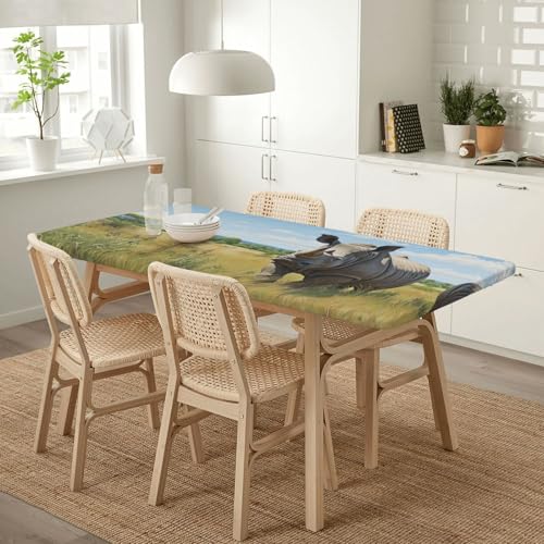 Nappe de course à pied Rhinocéros pour table 1,5m élastique - 8