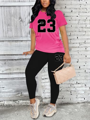 Nimsruc Women 2 Piece Outfits Summer Lounge Set Matching Jogger Sets Short Sleeve Tracksuit Loungewear Sweatsuits3