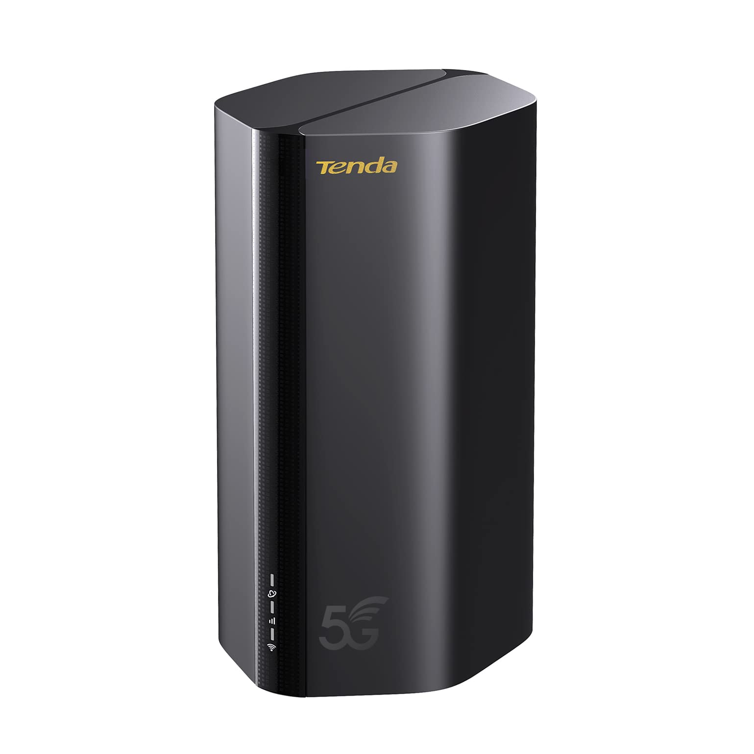 Tenda 5G03 – 5G router karta SIM, WLAN LTE Router Wi-Fi 6 AX1800 CAT19 do karty Nano-SIM, 4,67 Gbps do pobrania, Easy Mesh, Plug & Play, porty 2 Gigabit, WPA3, OFDMA, MU-MIMO