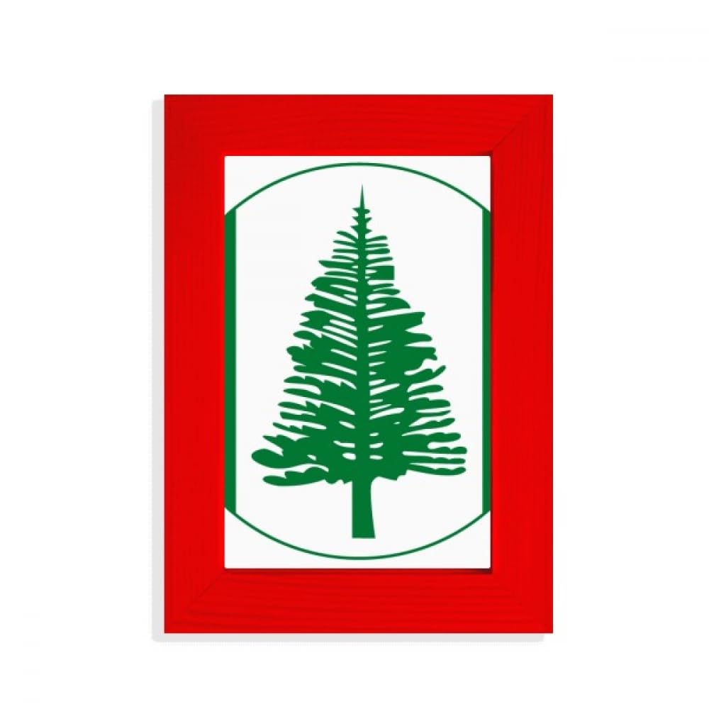 Cadre photo rouge Norfolk souvenir emblème national décoration maison