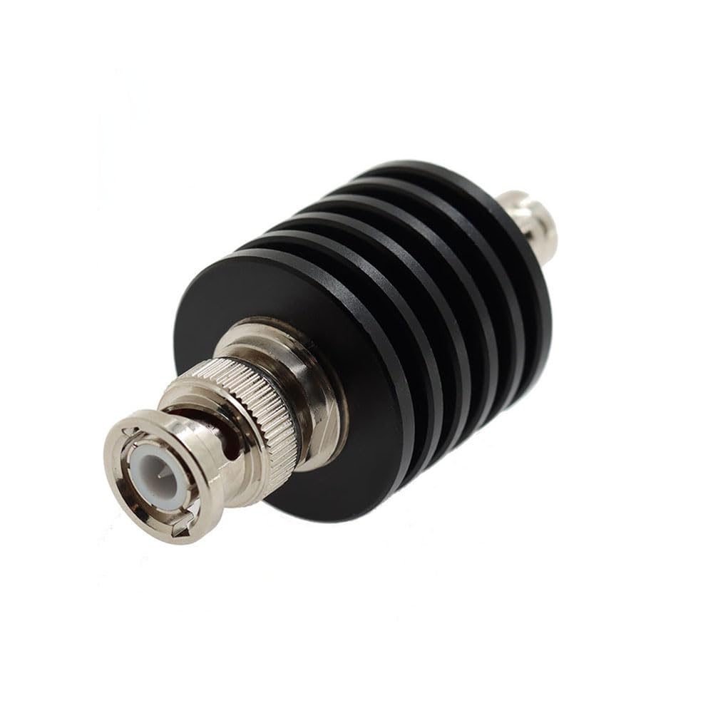 UAMOU Atenuador RF BNC de 10 vatios, CC a 3 GHz, 50 ohmios, 1-40 db Cheerfully (Color : 10db)