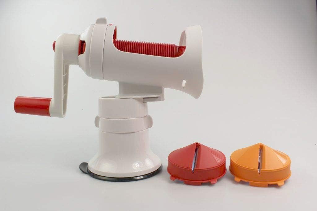 c*riston Tupperware Chef Profi Chef Spiralwerk Spaghetti Spiral Vegetable Cutter Red / White