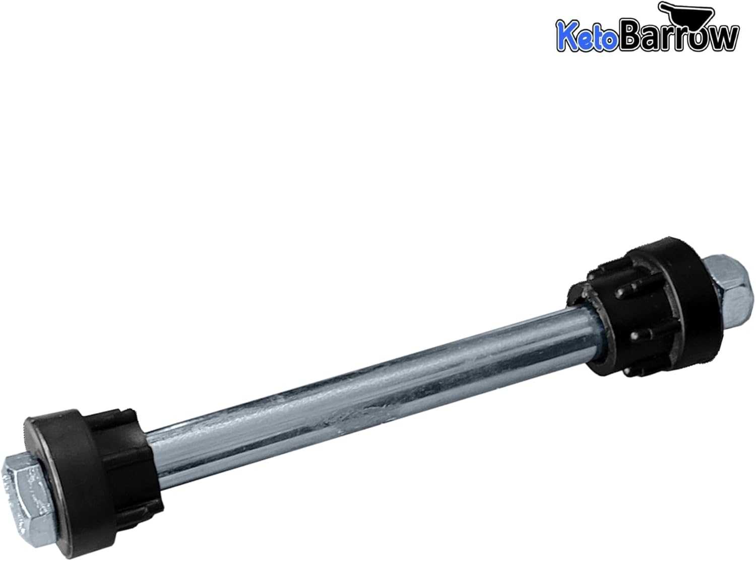 onlyfly Wheelbarrow/Wheel Barrow Axle Set - 130MM - To Fit 1" Bore