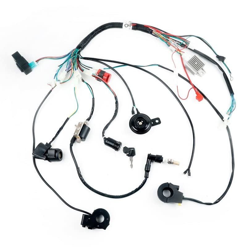 Complete Elektrica Stator Coil CDI Kabelboom voor 4 Takt ATV KLX 50cc 70cc 110cc 125cc-atv kabelboom