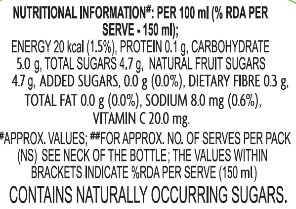 Image of B Natural Mixed Fruit No Added Sugar, 750ml