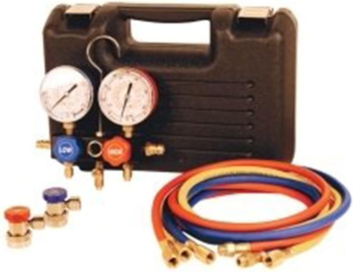 FJC 6799 AC Manifold Gauge and Set