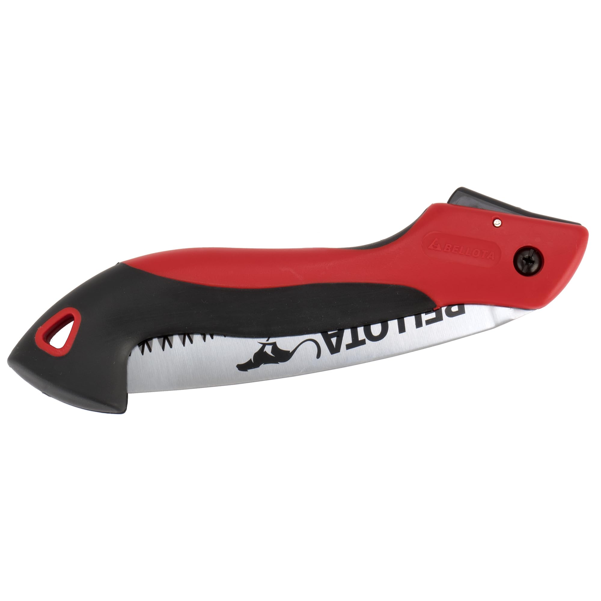 Bellota 45PBIM7 - Serrucho de poda plegable Guepardo con hoja curva de 7", dentado japonés y mango plegable.