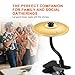 Xinghuifu Clip-On Desktop Cymbal – Gold-Tone Desktop Percussion Gadget for Instant Stress Relief, Easy to Install, Fits Any Desk Edge Securely – A Fun Gift for Work or Study Breaks