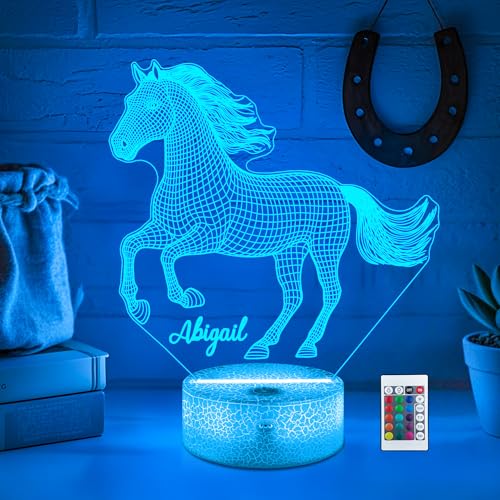 Lámpara de Mesa de Noche 3D LED Efecto Óptico con Control Remoto miniatura 1