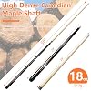 Pool Cue, 58 Billiard Cue Stick 2-Piece Maple Wood Pool Cue Stick 18 19 20 21oz for Bar House Pool Table Sports