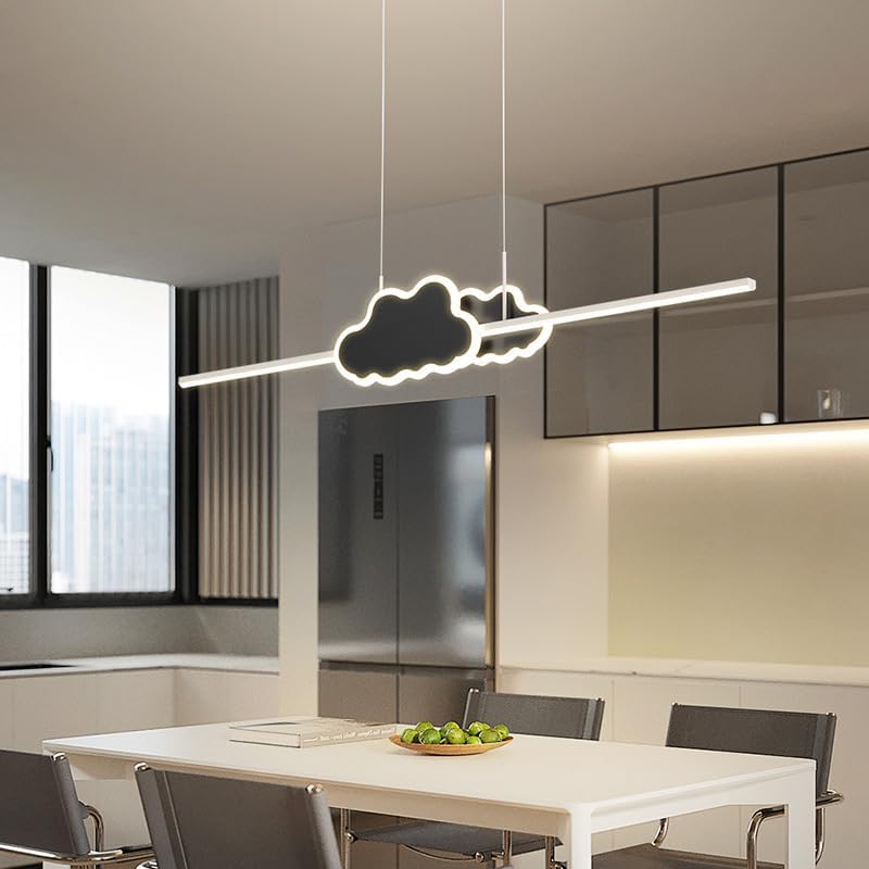 Lumière suspendue linéaire dimmable à télécommande et mode couleurs créatif - 6