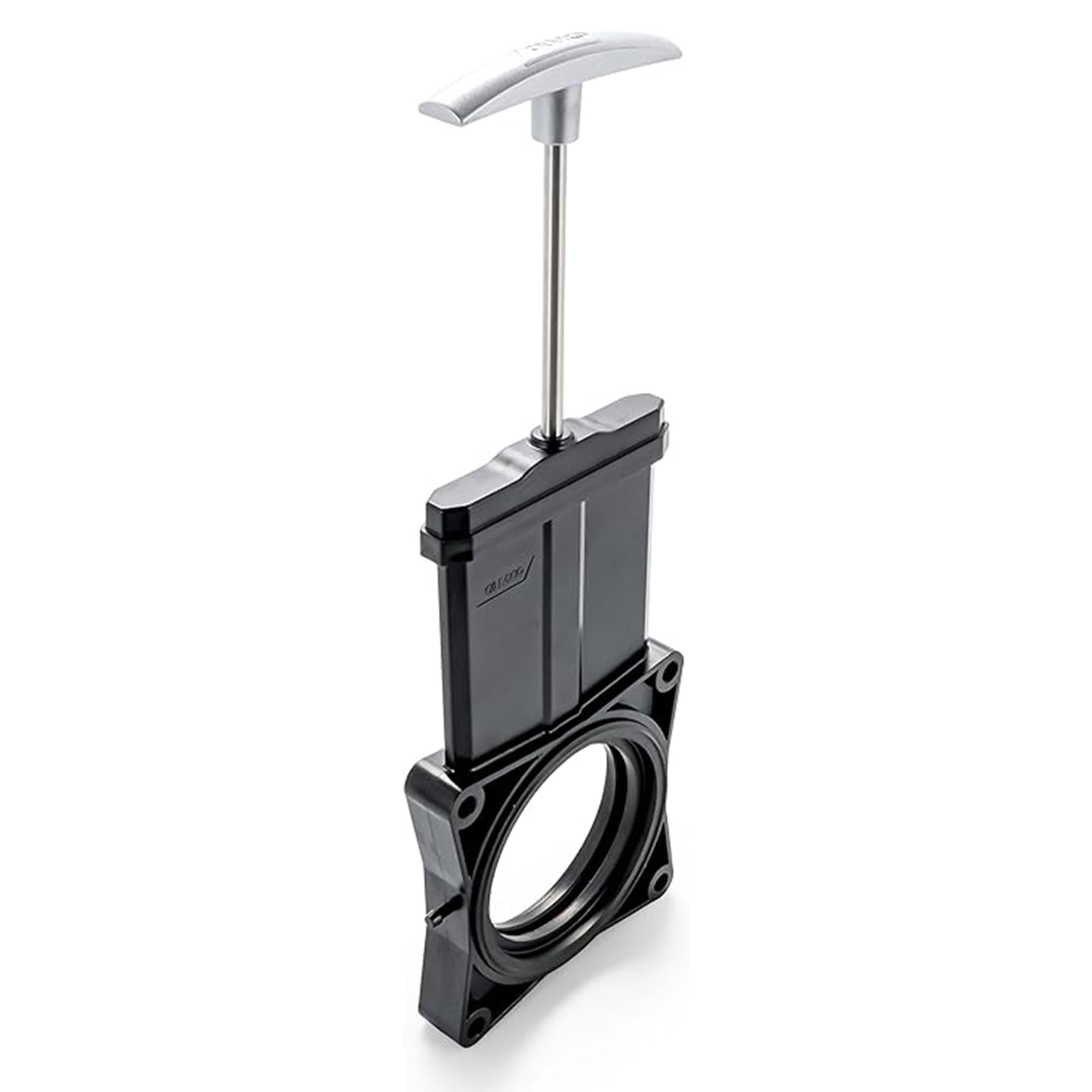 Camco Válvula de residuos de Repuesto para Autocaravana con Mango Metal Resistente y Apertura de válvula de 7,6 cm de diámetro (39511)
