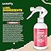 Locsanity Daily Moisturizing Refreshing Spray for Locs, Dreadlocks - Rose Water and Peppermint Hair Scalp Moisturizer, Dreadlock Spray - Natural Loc Care and Maintenance (8oz)
