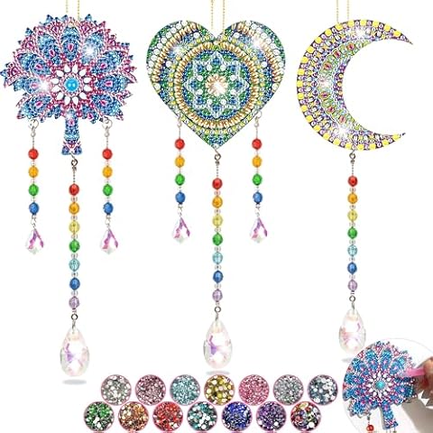 Diamond Painting Suncatcher Craft Kits for Kids Cover
