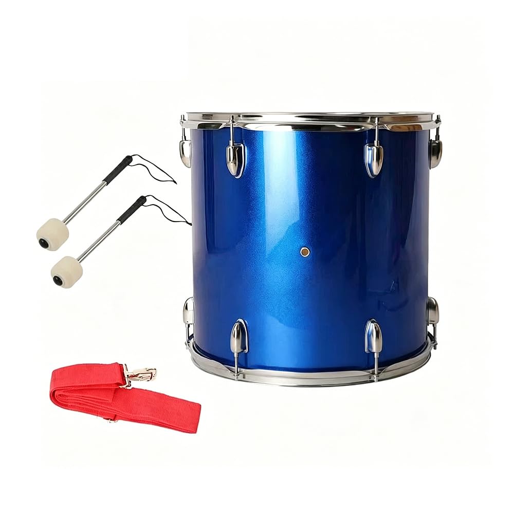 Tambor Que Anima A Los Fanáticos, Instrumento De Percusión Para Juegos Deportivos, Con Correa Y Baquetas, Un Accesorio Para Celebraciones De Festivales,Azul