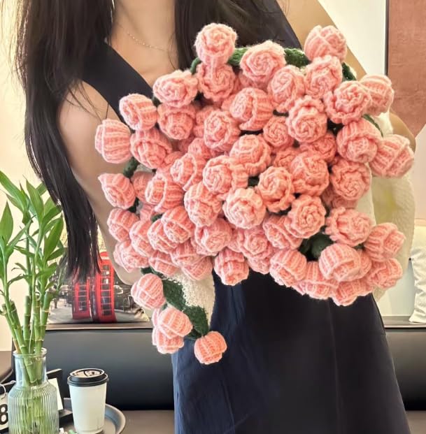 Cadeau d'anniversaire fait main : couverture pour bouquet fleurs