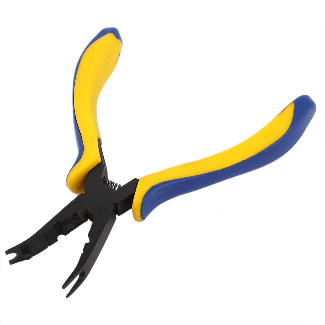Aexit Yellow Blue Hand Operated Tools Handle Ball Joint Pliers for DIY RC Model Making Repairing Tool Model:44as468qo409