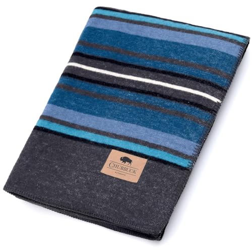 Image of 100% Wool Blanket Camping, 60 inchx84 inch Large Warm Blankets for Winter, Lakeland