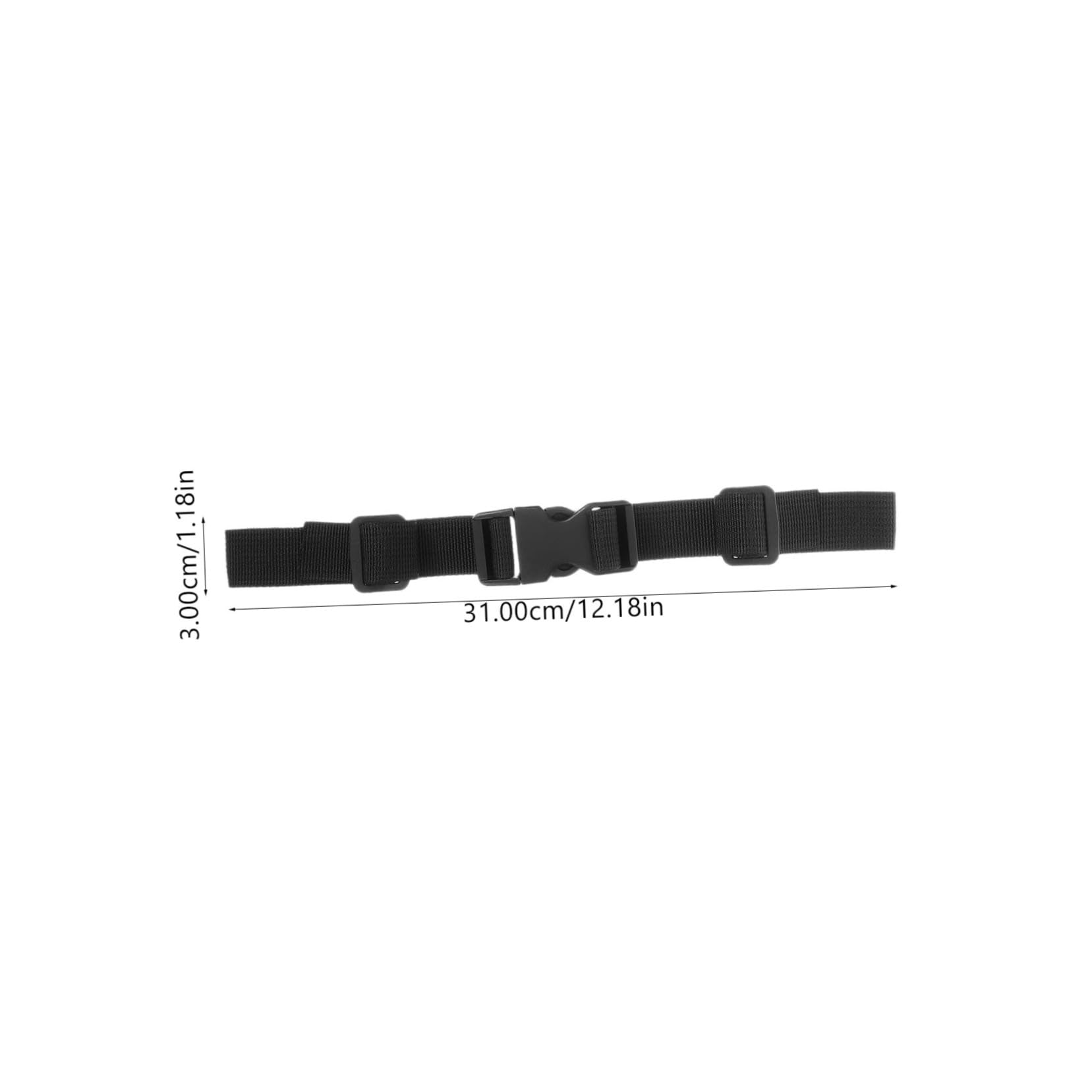 Toddmomy Adjustable Accordion Chest Strap 12.20X1.18X0.39In Anti-Slip Instrument and Backpack Chest Belt with Quick Release Buckle for Load Distribution and Comfortable Wear