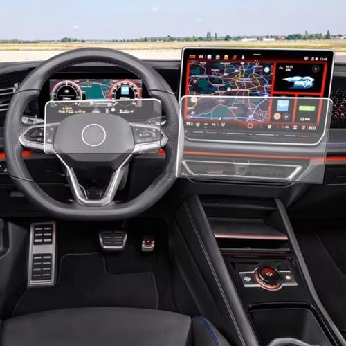Écran LCD de navigation GPS VW Tiguan 2024 pour protéger des rayures