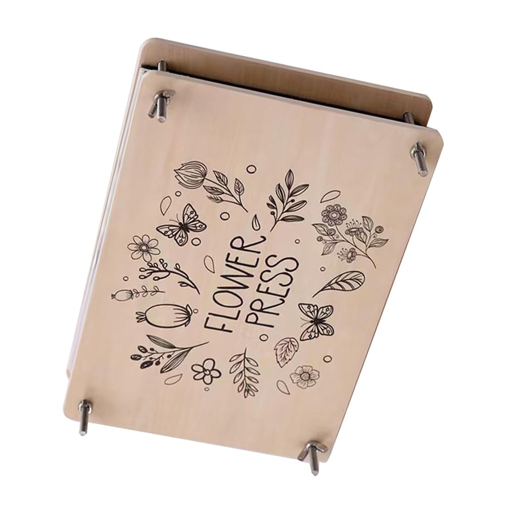 Kit di pressatura di fiori fai da te Kit professionale di pressatura di fiori 30 x 21 cm per adulti per realizzare fiori secchi e arti di pressatura di fiori