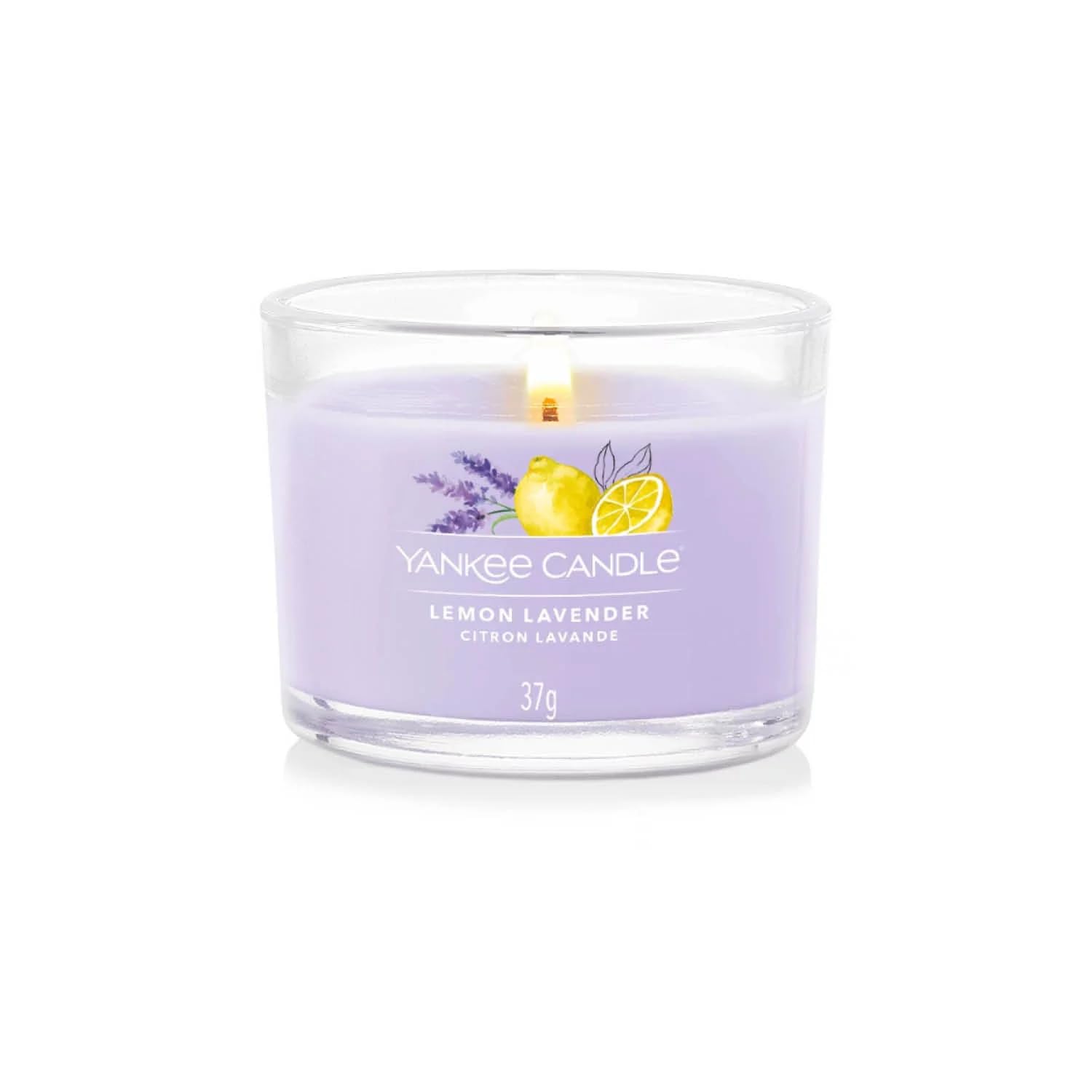 Yankee Candle Świeca wotywna wypełniona cytryną lawendą