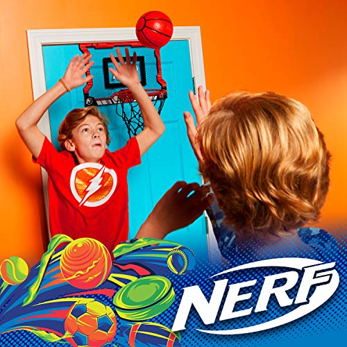 NERF Basketball Hoop Set Pro Hoop Mini Hoop Set with Mini NERF