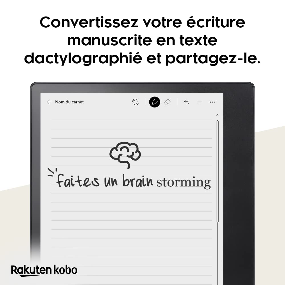 Kobo Elipsa 2E | eReader | Touchscreen antiriflesso da 10,3" con ComfortLight PRO | Wi-Fi | Tecnologia Carta E Ink | 32 GB di archiviazione (Ricondizionato)