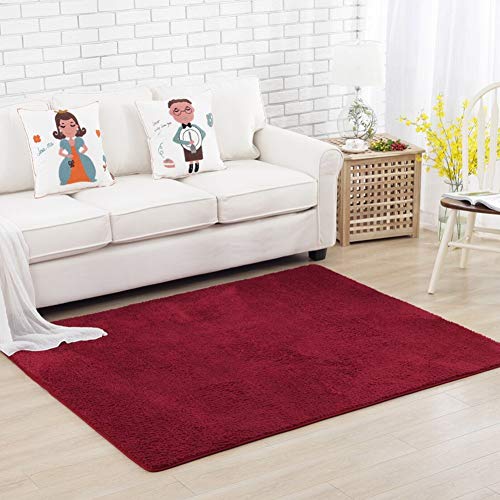 Tapis de salon uni MU et grande couverture de chevet pour enfant