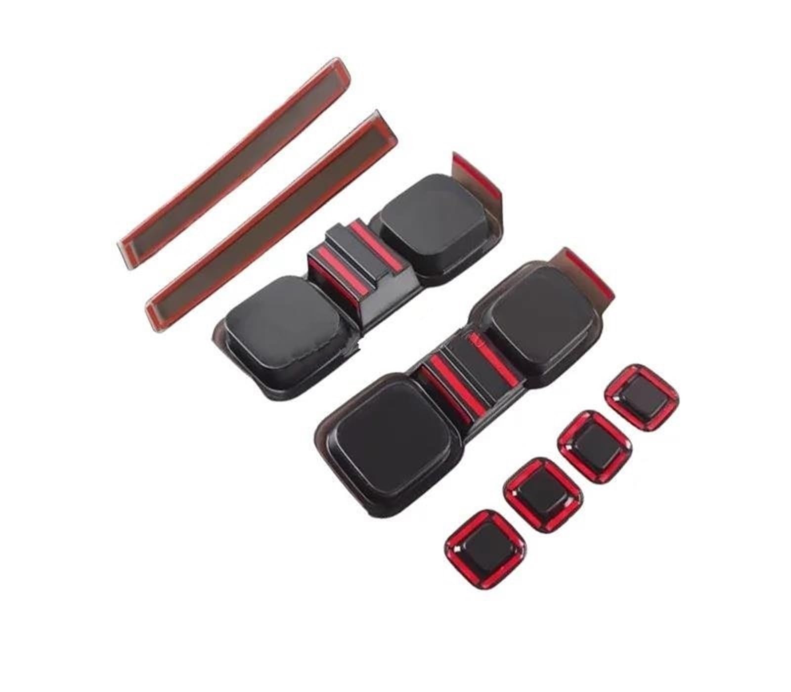 Modanature fari posteriori Per Accessori Di Modifica Per Defender 90 110 Black Edition L663 2020-2025 Copertura Fanale Posteriore Per Protezione Fendinebbia Posteriore Coprifari Posteriori(8pcs)
