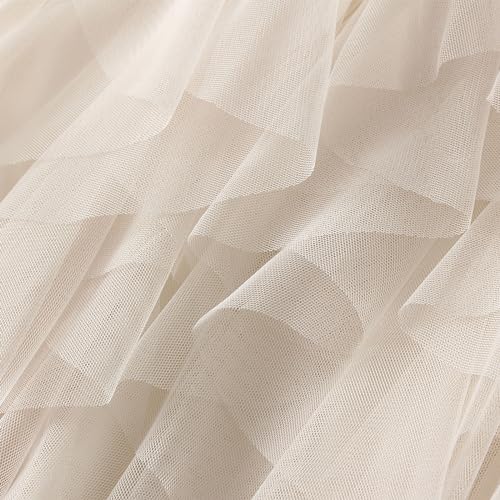 Women's Tulle Mini Skirt Ruffled Mesh Puffy Ballet Tutu Skirts 50s Carnival Party Elastic Waist Short Underskirts4