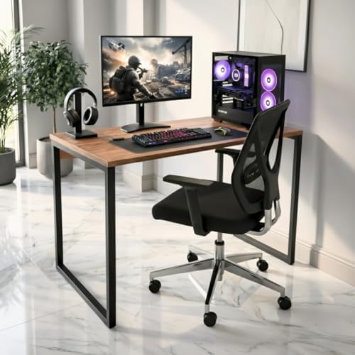 Mesa Escrivaninha Gamer Estilo Industrial 100x60cm MDF Premium Fr...