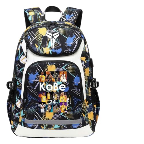 Sac à dos voyage léger 15,6 pouces pour ado et homme actif Kobe