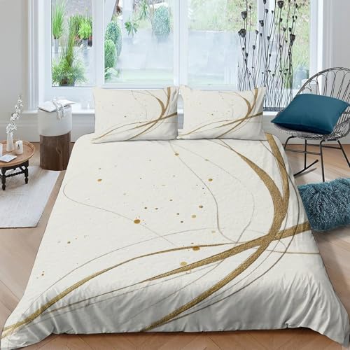 Housse de couette microfibre super douce qualité supérieure imprimé 3D 140x200
