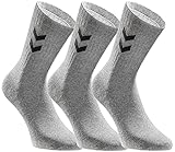 hummel 16 Paar Sportsocken Freizeitsocken für Damen und Herren - Grey - Gr. 36-40