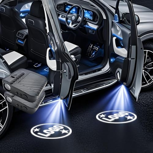2PCS Custom Car Door Lights Logo Projector Personalized Led Car D...